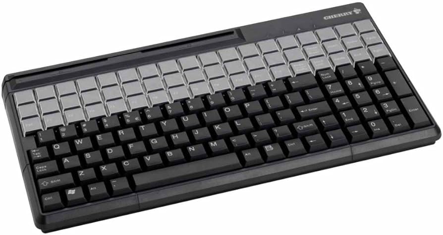 ☆CHERRY　キーボード　G86-61411　カードターミナルタッチパッド搭載 CHERRY G86-61411 | Keyboard with magnetic card terminal and